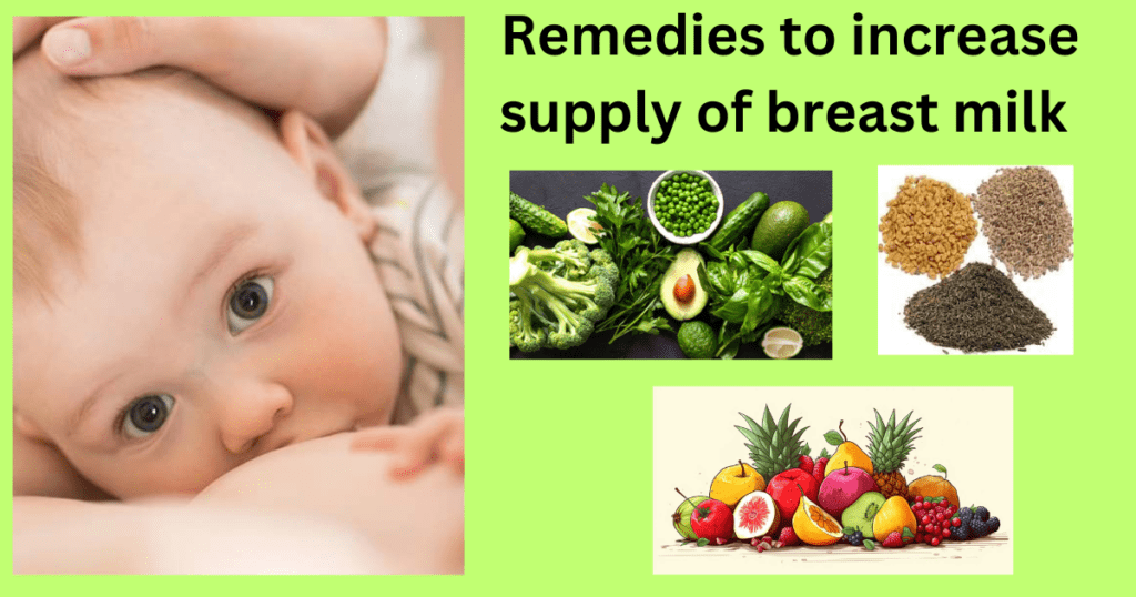 how to increase supply of breast milk